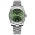 Silver & Green