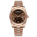 Rose Gold & Brown