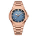 Rose Gold & Blue